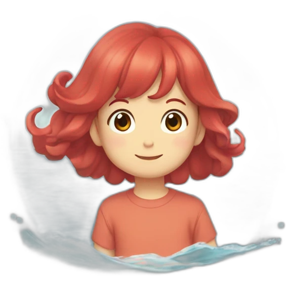 ponyo uma amizade que veio do mar emoji
