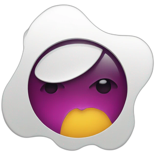 Slack logo with a tear emoji