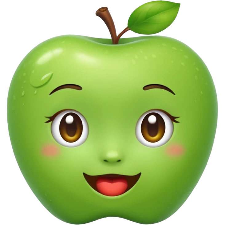 drabsha, playful and cute, apple style emoji emoji