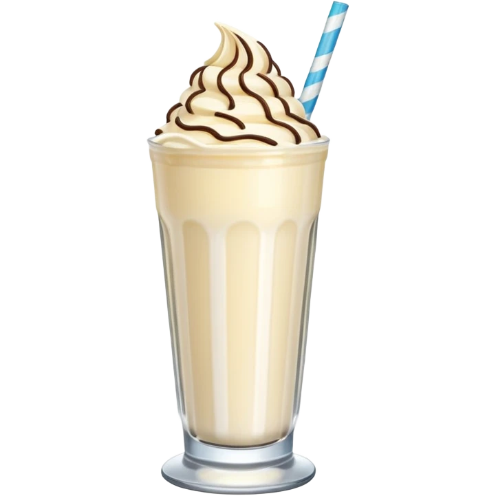 Milkshake emoji