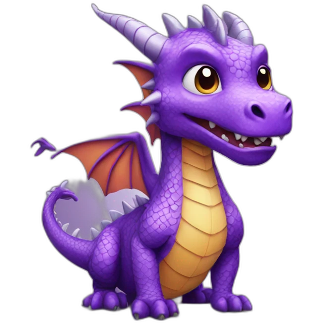 purple dragon emoji