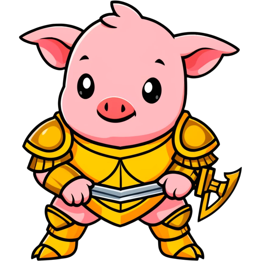 Minecraft baby Piglin emoji