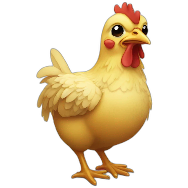 Cool little chicken  emoji