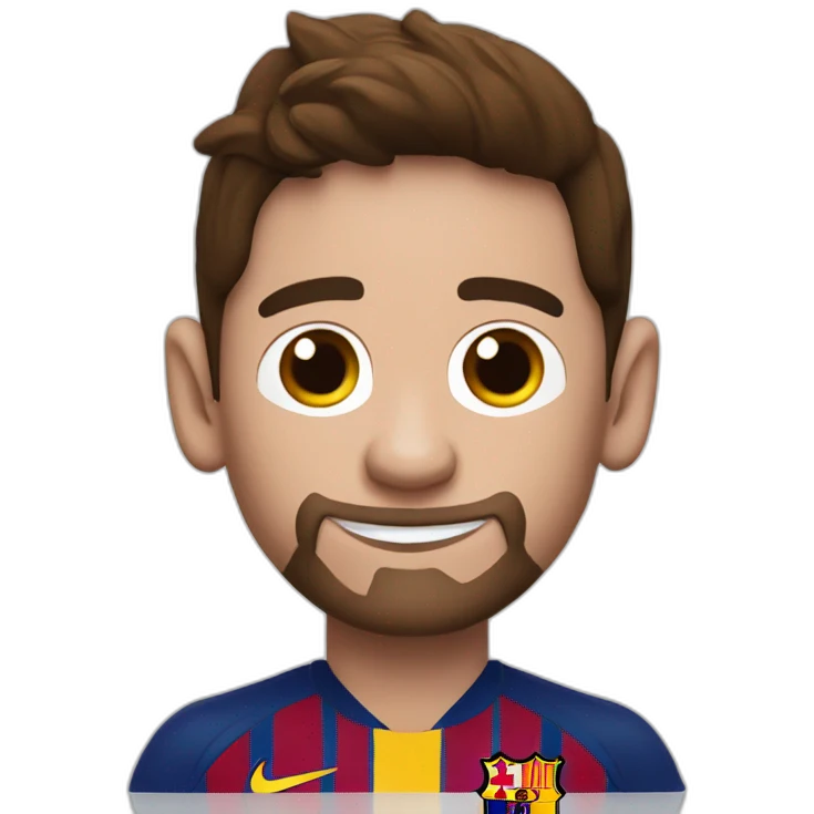 Barcelona FC messi emoji