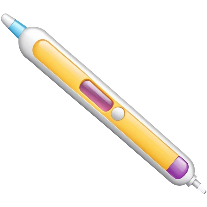 Pregnancy test emoji
