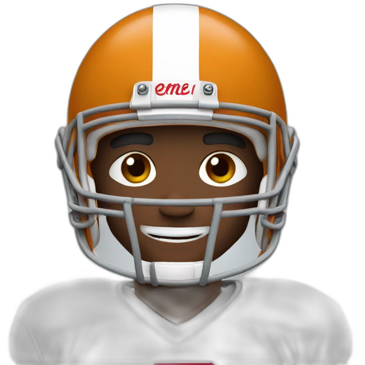 american football player emoji