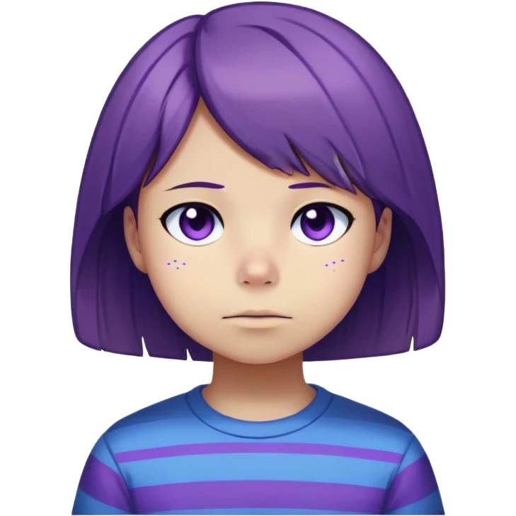 Frisk Undertale emoji