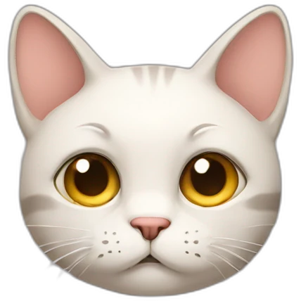 Cat-sad emoji