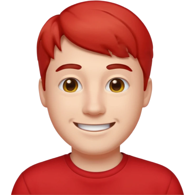Make a emojis of mr beast face same to same real face  emoji
