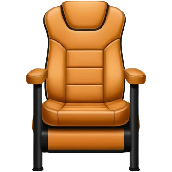 leather seat in a football dressing room emoji