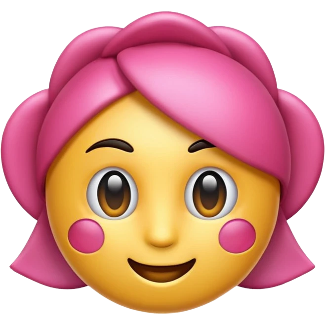 Emoji rosa emoji