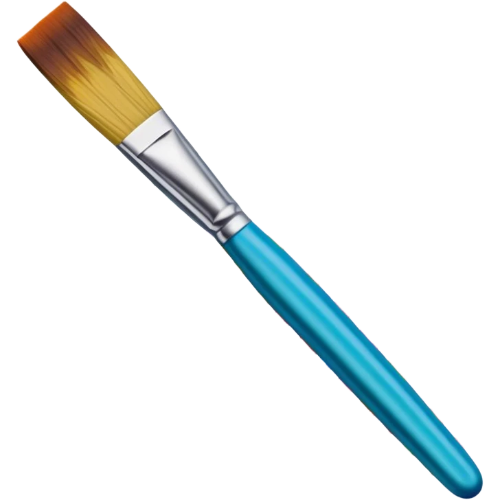Glass painting icon, hand-painted colorful patterns on a glass surface, visible fine paintbrush and glass object like a vase or decorative plate, bright vibrant colors, no finished artwork, just the painting process, minimalistic style, clean lines, transparent background. emoji