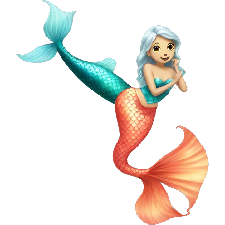 Mermaid with pretty tail emoji