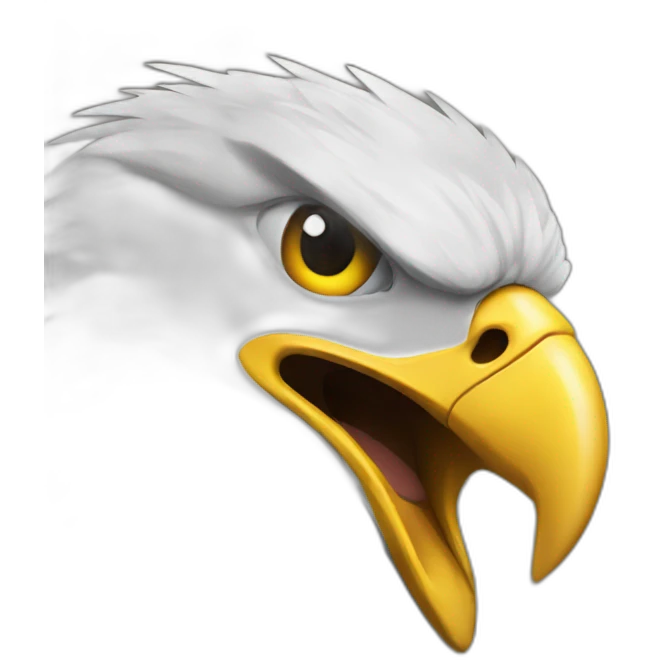 angry eagle emoji