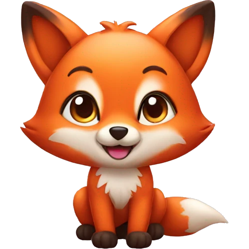 cute fox emoji