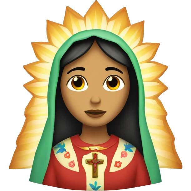 la virgen de guadalupe  emoji