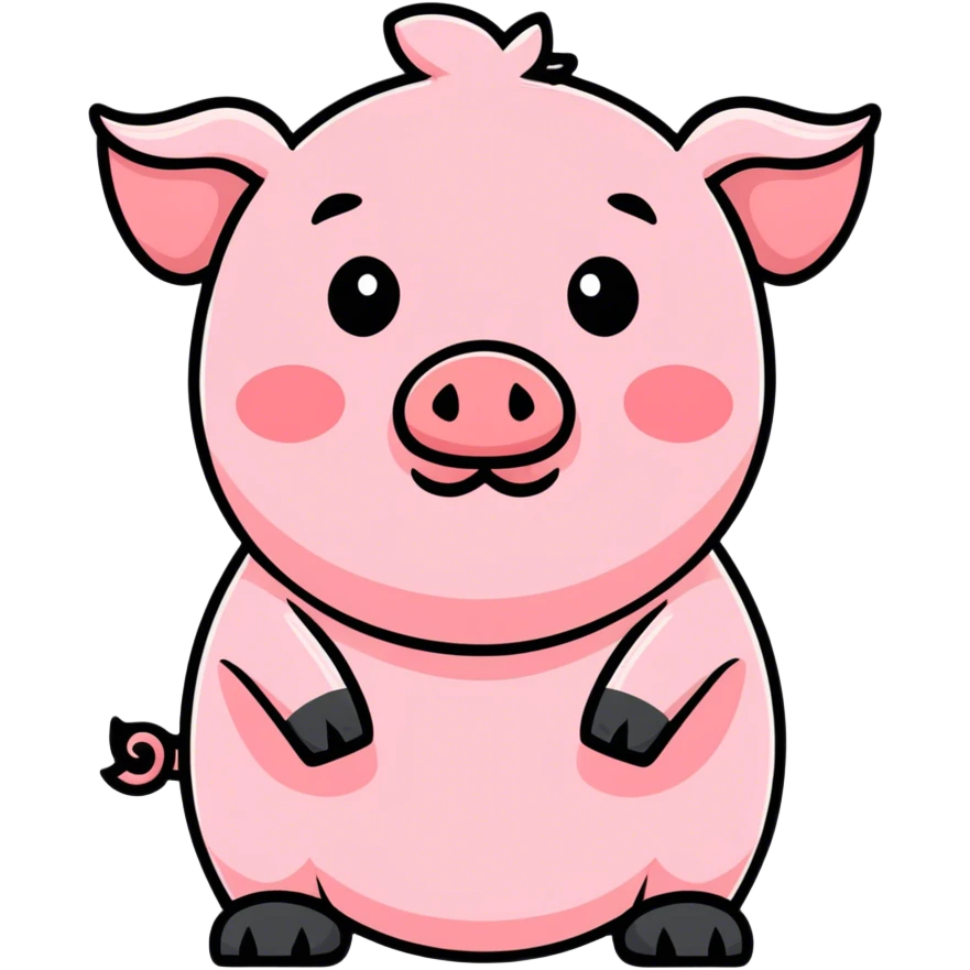 annoying pig emoji