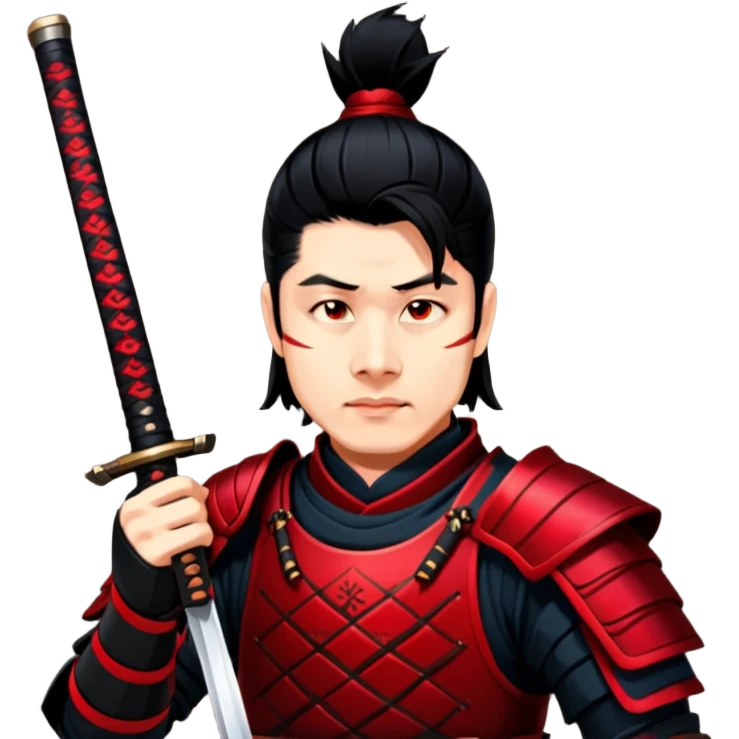 Fierce Samurai emoji