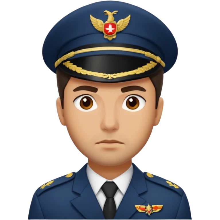 Asker Rütbelerin görünüşü emoji