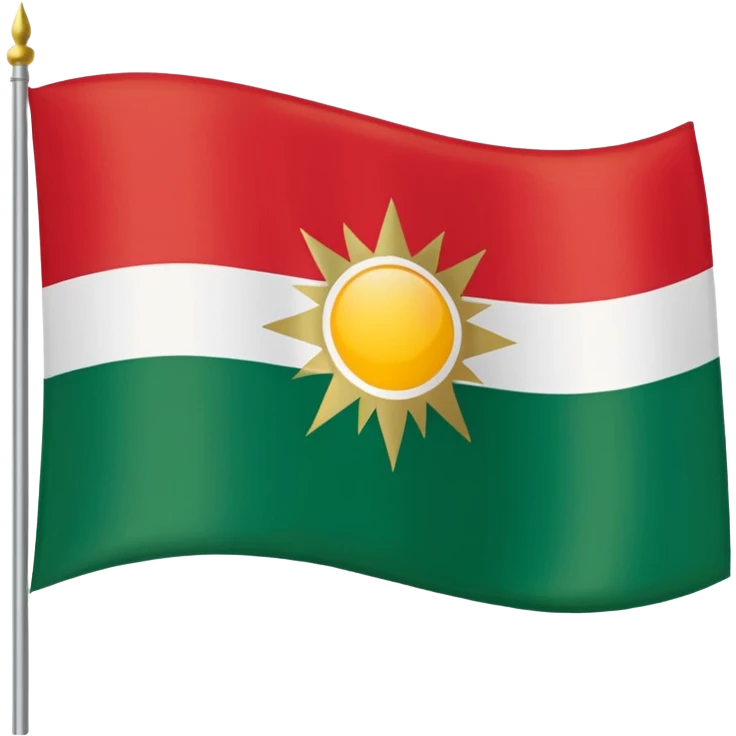 Kürdistan Flag emoji
