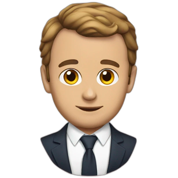 macron in cat emoji