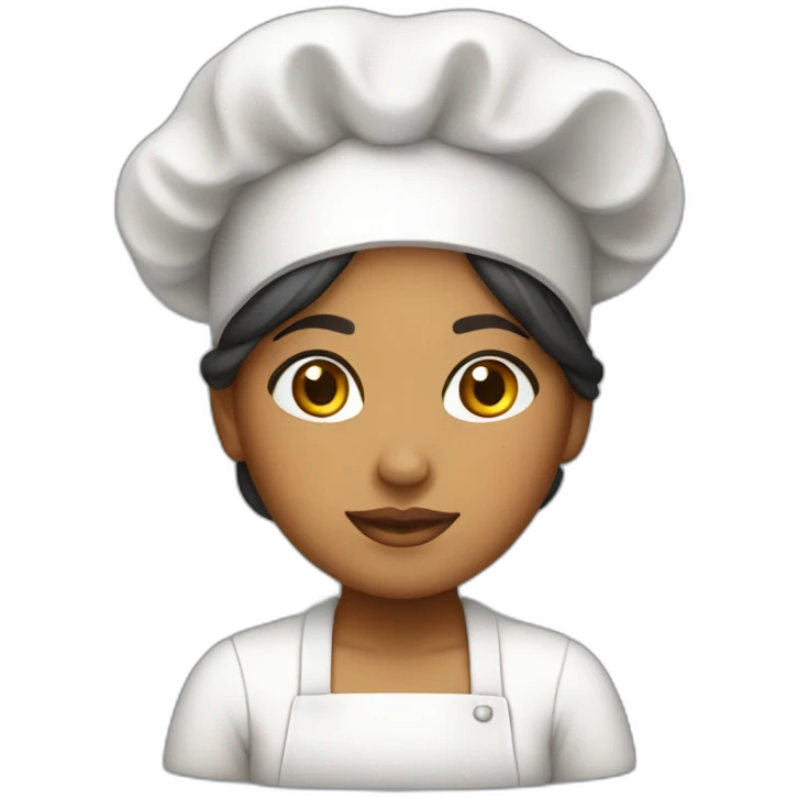 dominican female baker emoji