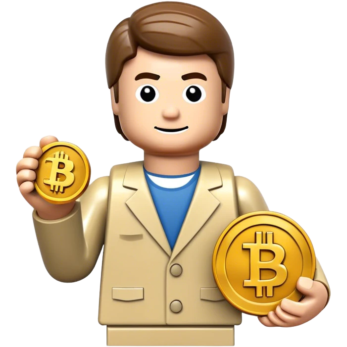 lego homme bitcoin emoji