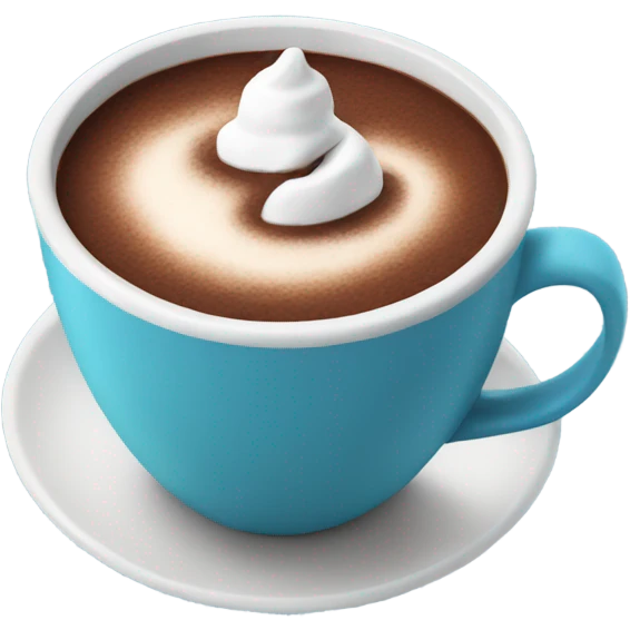 Hot chocolate emoji