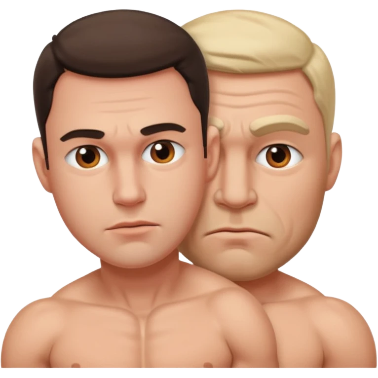 Guy stuck in between conquest from invincibles ass cheeks emoji
