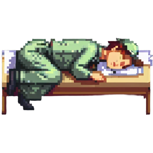 labour worker sleeping emoji