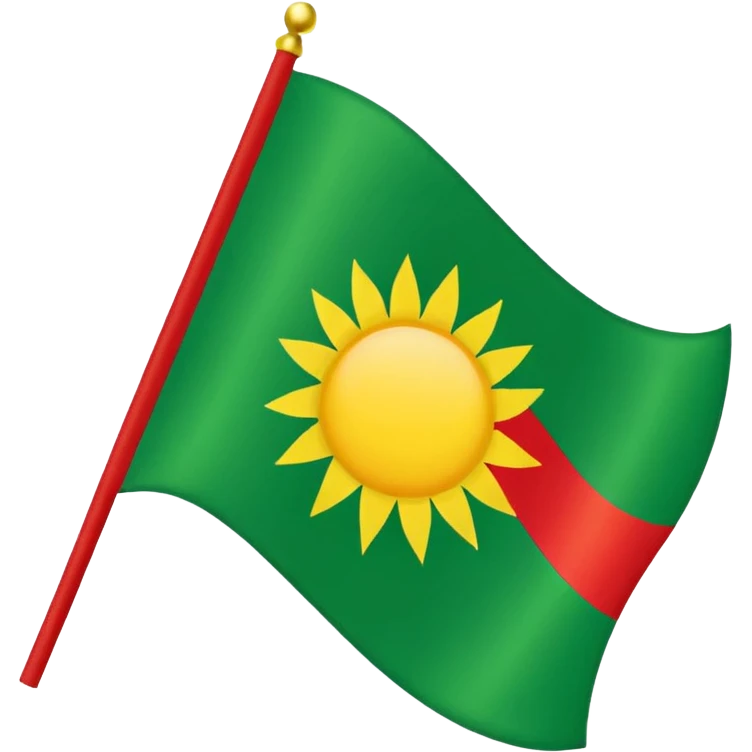 Kurdish flag emoji