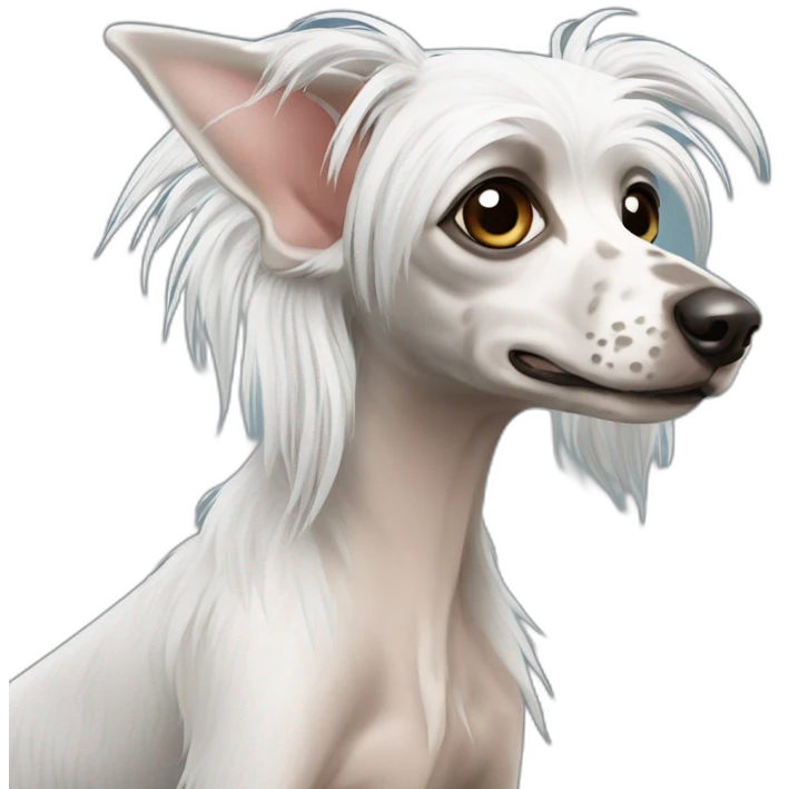 Chinese Crested emoji
