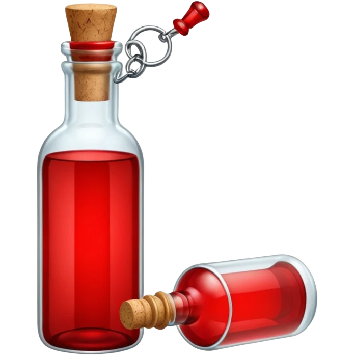 A Message Bottle, red emoji