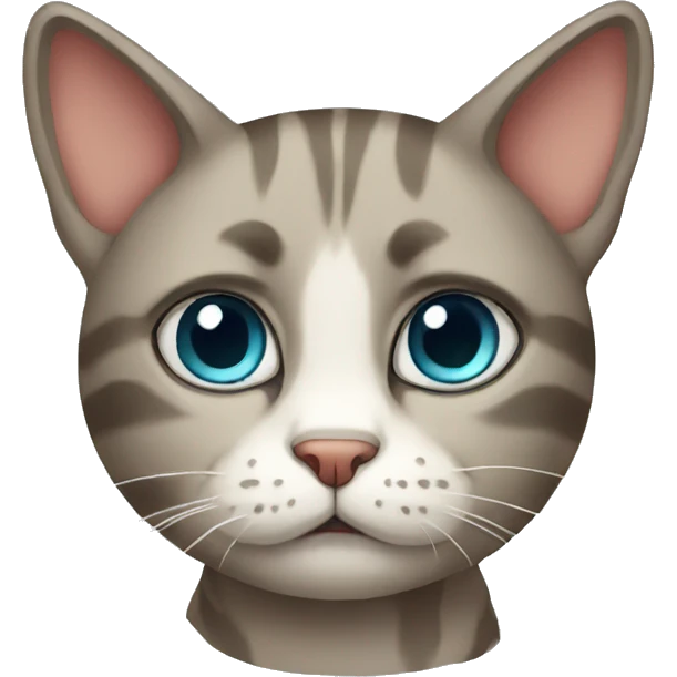Cat sad emoji
