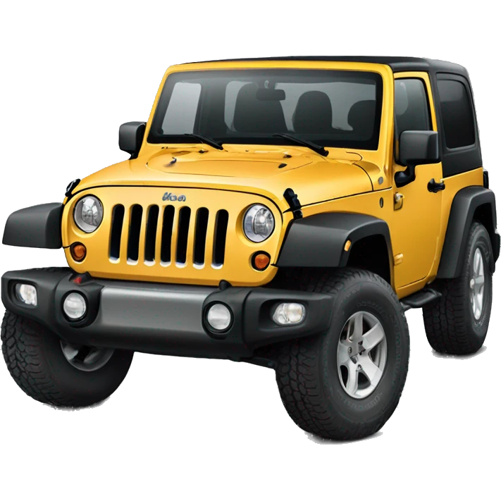 JEEP wrangler jk gobi hardtop front angle emoji