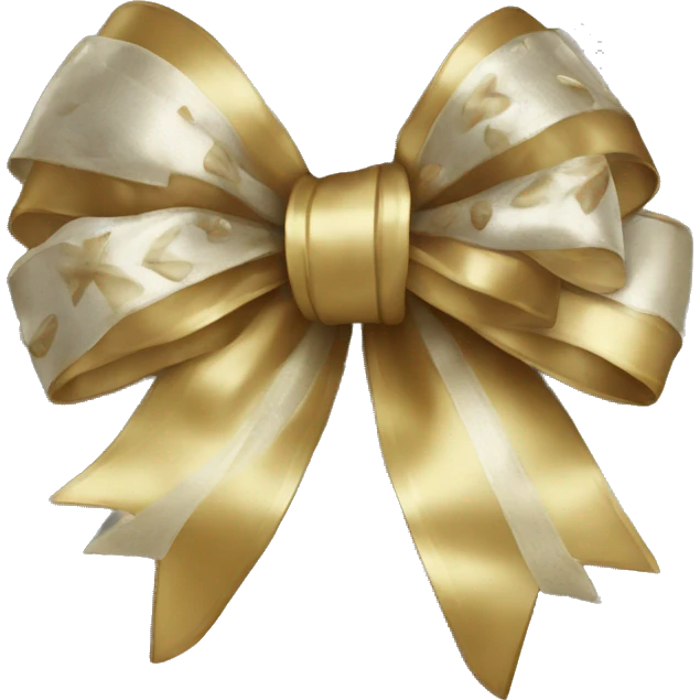 A really fancy bow  emoji