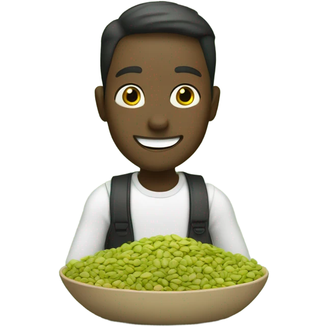 pistachio lover emoji