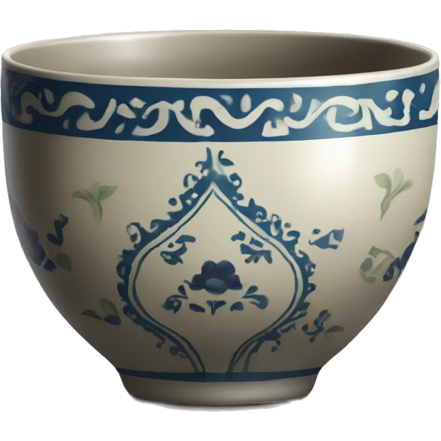 Uzbek tea bowl emoji