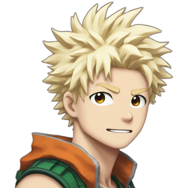 Bakugo my hero academia manga emoji