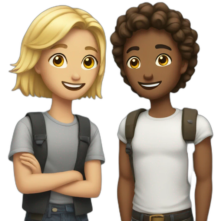 best friend duo emoji
