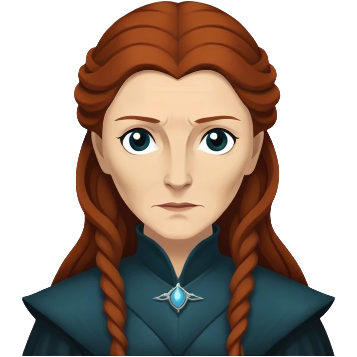 Catelyn Stark from game of thrones emoji