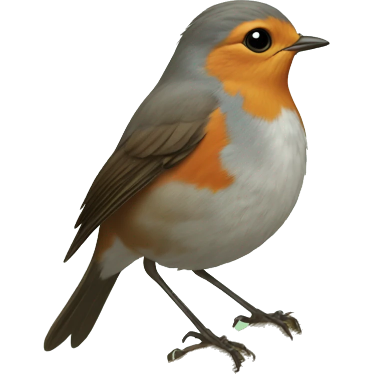 Robin bird emoji