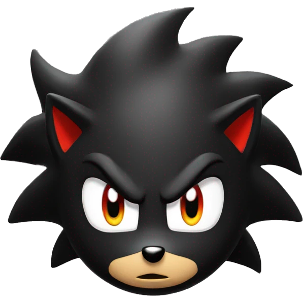 Shadow the hedgehog emoji