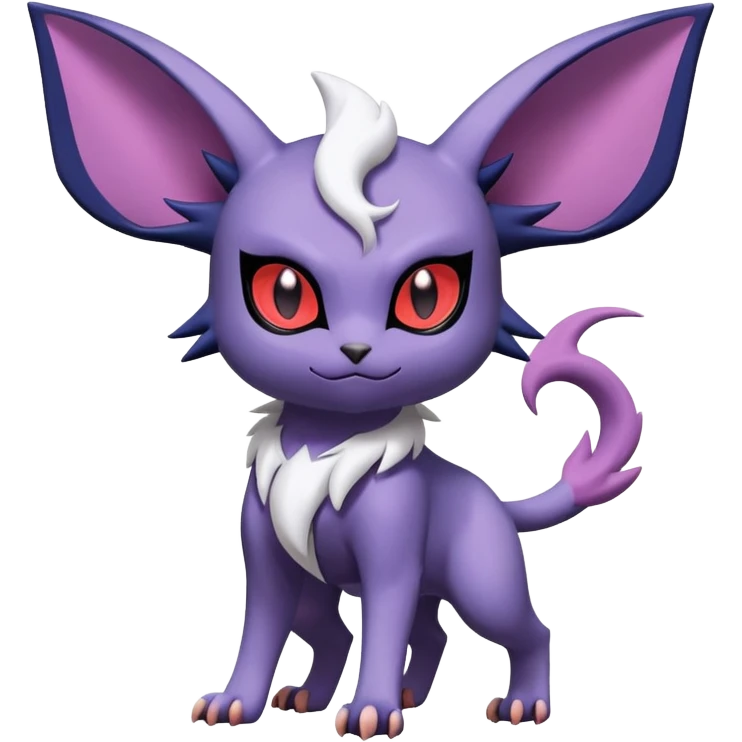 Litten-Absol-Noibat-Espeon-Hybrid (Full body) emoji