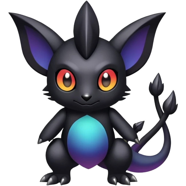  gradient black dark fakemon-fantasy-creature emoji