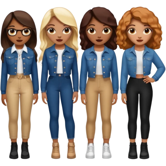 Katseye music group 6 members all girl emoji