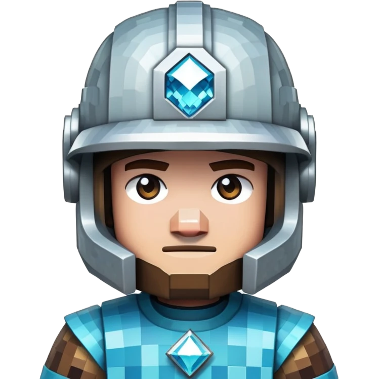 Игрок в майнкрафт emoji