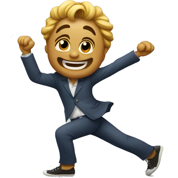 Diente de leon bailando  emoji