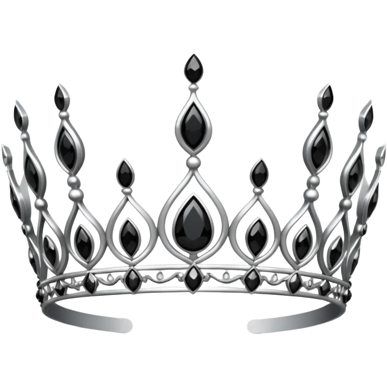 Gothic tiara emoji