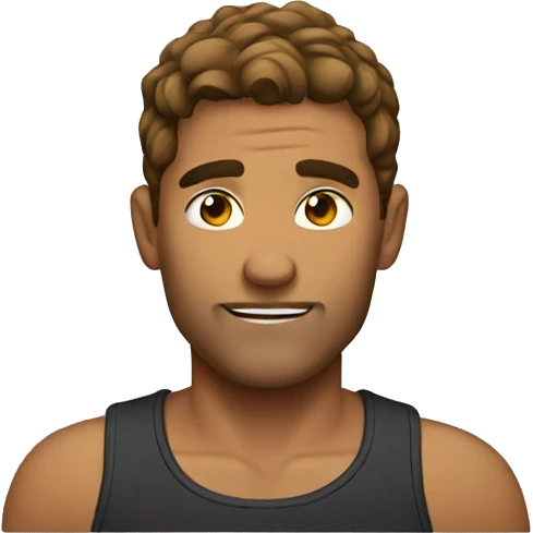 hot man emoji